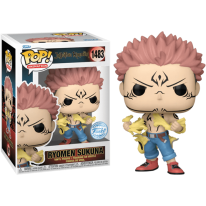 Jujutsu Kaisen POP! Animation Vinyl Figure Ryomen Sukuna Limited 9 cm