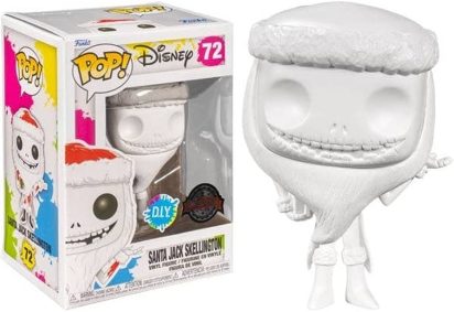 Nightmare before Christmas POP! Disney Vinyl Figure Santa Jack(DIY)(WH) 9 cm
