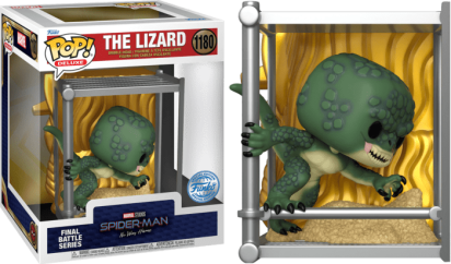 Spider-Man: No Way Home POP! Deluxe Vinyl Figure The Lizard Final Battle Series Build-a-Scene Limited