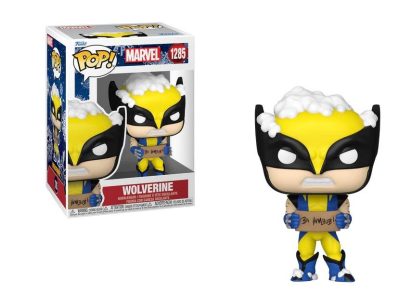 Marvel Holiday POP! Marvel Vinyl Figure Wolverine w/ Sign 9 cm