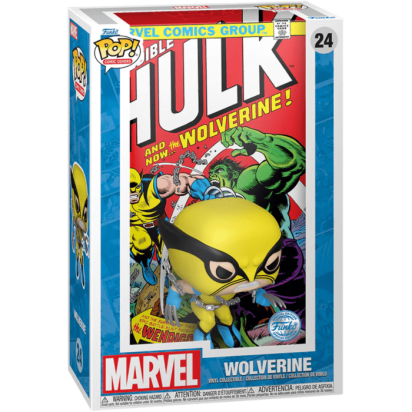 Marvel POP! Comic Cover Vinyl Figure Wolverine in The Incredible Hulk #181 Limited 9 cm