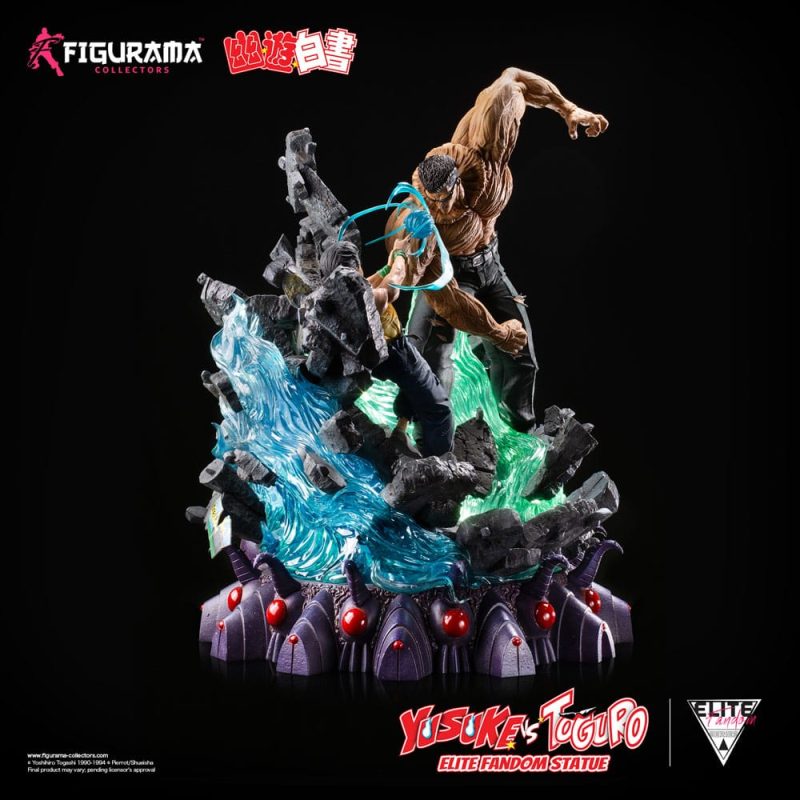 Yu Yu Hakusho Elite Exclusive Statue 1/6 Yusuke vs Toguro 59 cm - immagine 4