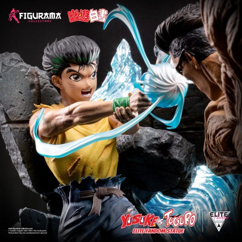 Yu Yu Hakusho Elite Exclusive Statue 1/6 Yusuke vs Toguro 59 cm - immagine 5