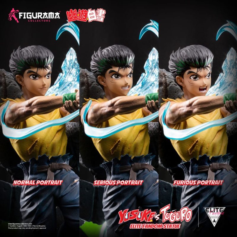 Yu Yu Hakusho Elite Exclusive Statue 1/6 Yusuke vs Toguro 59 cm - immagine 6