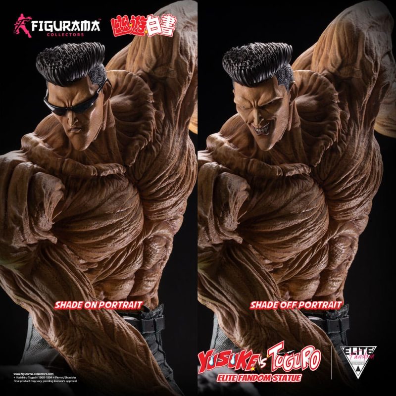 Yu Yu Hakusho Elite Exclusive Statue 1/6 Yusuke vs Toguro 59 cm - immagine 7