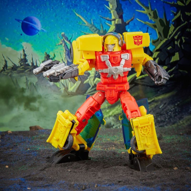 Transformers Legacy Evolution Deluxe Class Action Figure Armada Universe Hot Shot 14 cm - immagine 2