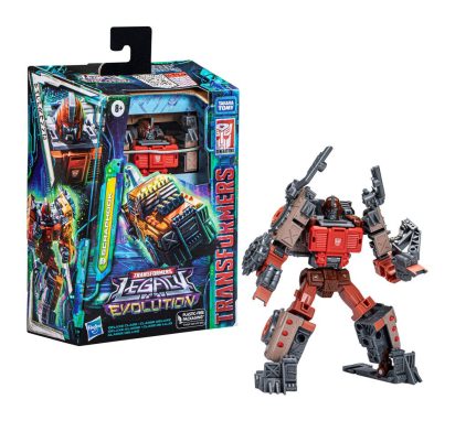 Transformers Legacy Evolution Deluxe Class Action Figure Scraphook 14 cm