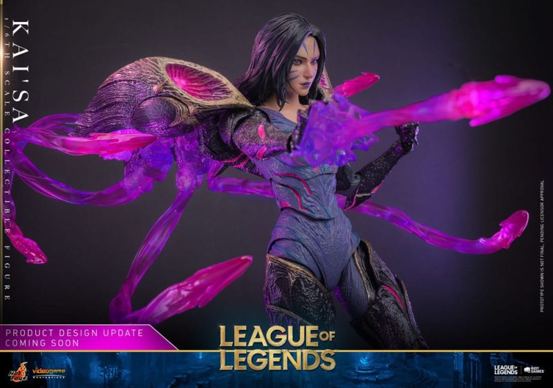 League of Legends Video Game Masterpiece Action Figure 1/6 Kai'Sa 29 cm - immagine 3