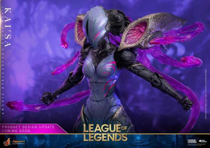 League of Legends Video Game Masterpiece Action Figure 1/6 Kai'Sa 29 cm - immagine 5
