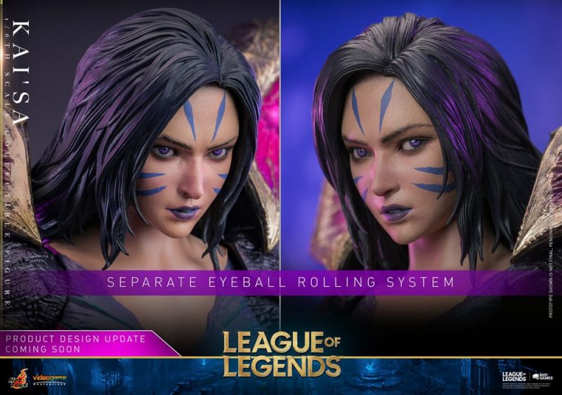 League of Legends Video Game Masterpiece Action Figure 1/6 Kai'Sa 29 cm - immagine 6