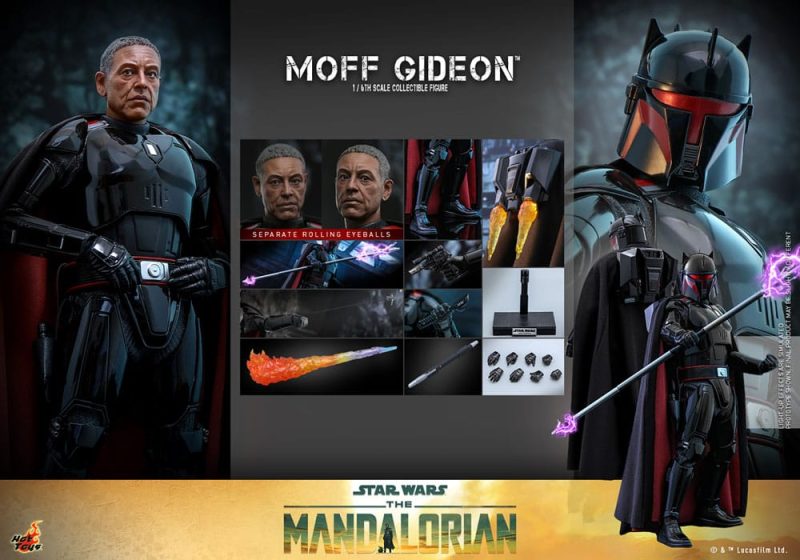 Star Wars: The Mandalorian Action Figure 1/6 Moff Gideon 29 cm - immagine 6