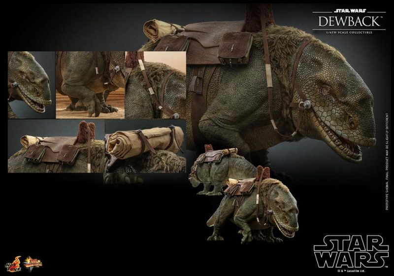 Star Wars: Episode IV Action Figure 1/6 Dewback 37 cm - immagine 5