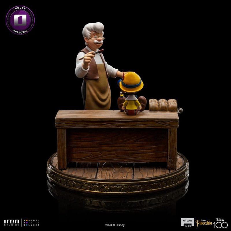 Disney Art Scale Statue 1/10 Pinocchio 16 cm - immagine 3