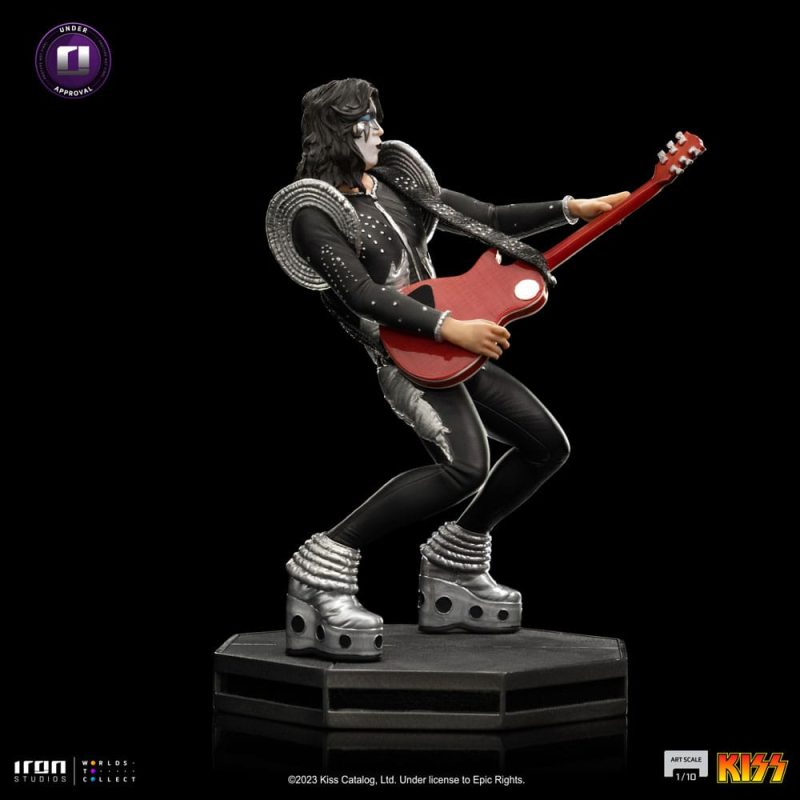 Kiss Art Scale Statue 1/10 Paul Frehley 19 cm - immagine 3