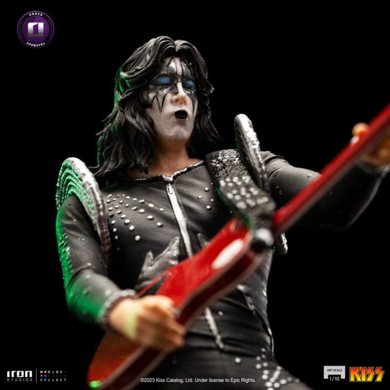 Kiss Art Scale Statue 1/10 Paul Frehley 19 cm - immagine 4