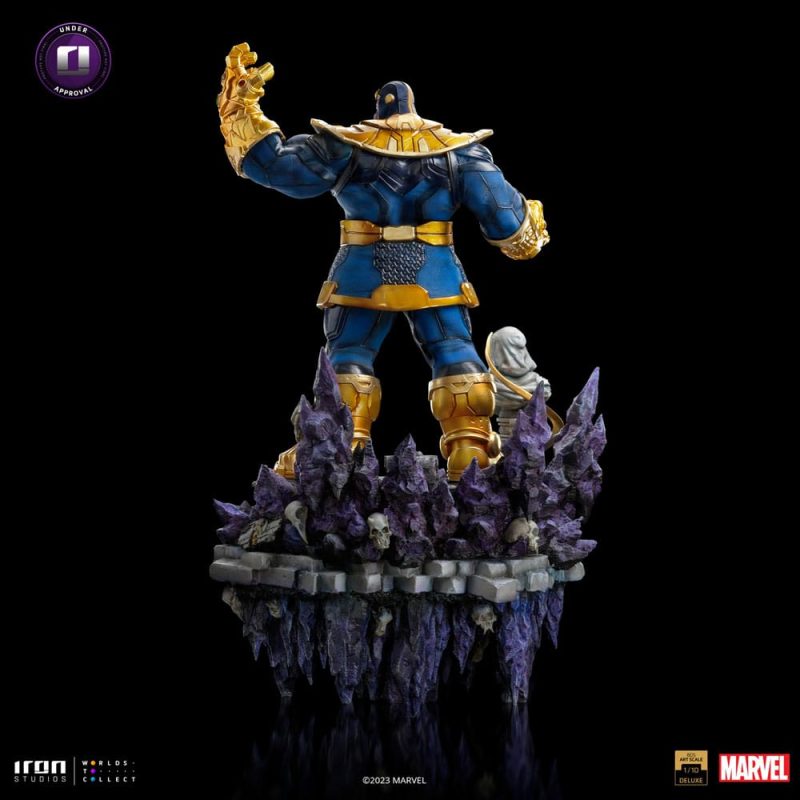 Marvel Deluxe BDS Art Scale Statue 1/10 Thanos Infinity Gaunlet Diorama 42 cm - immagine 2