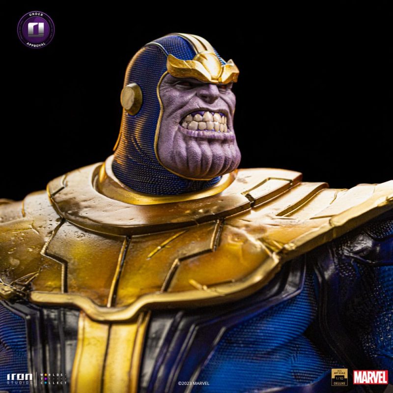 Marvel Deluxe BDS Art Scale Statue 1/10 Thanos Infinity Gaunlet Diorama 42 cm - immagine 4