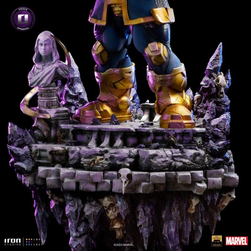Marvel Deluxe BDS Art Scale Statue 1/10 Thanos Infinity Gaunlet Diorama 42 cm - immagine 5
