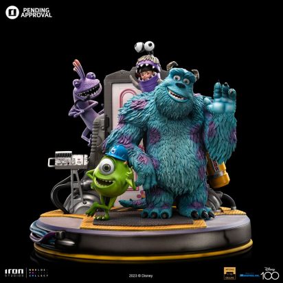 Monsters, Inc. Deluxe Art Scale Statue 1/10 James P. Sullivan, Mike Wazowski 30 cm