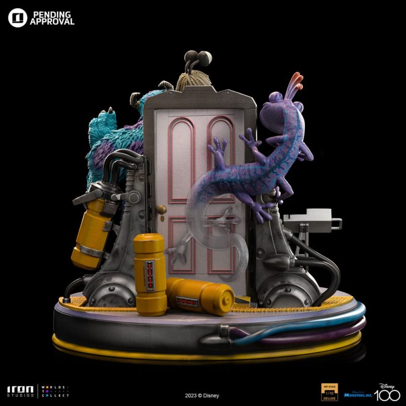 Monsters, Inc. Deluxe Art Scale Statue 1/10 James P. Sullivan, Mike Wazowski 30 cm - immagine 4