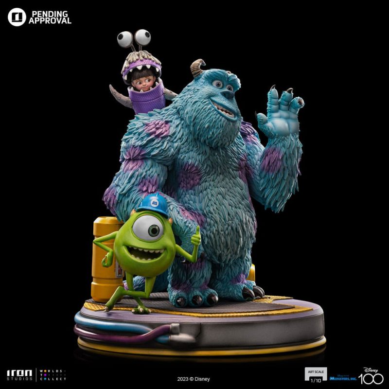 Monsters, Inc. Scale Statue 1/10 James P. Sullivan, Mike Wazowski 29 cm - immagine 2