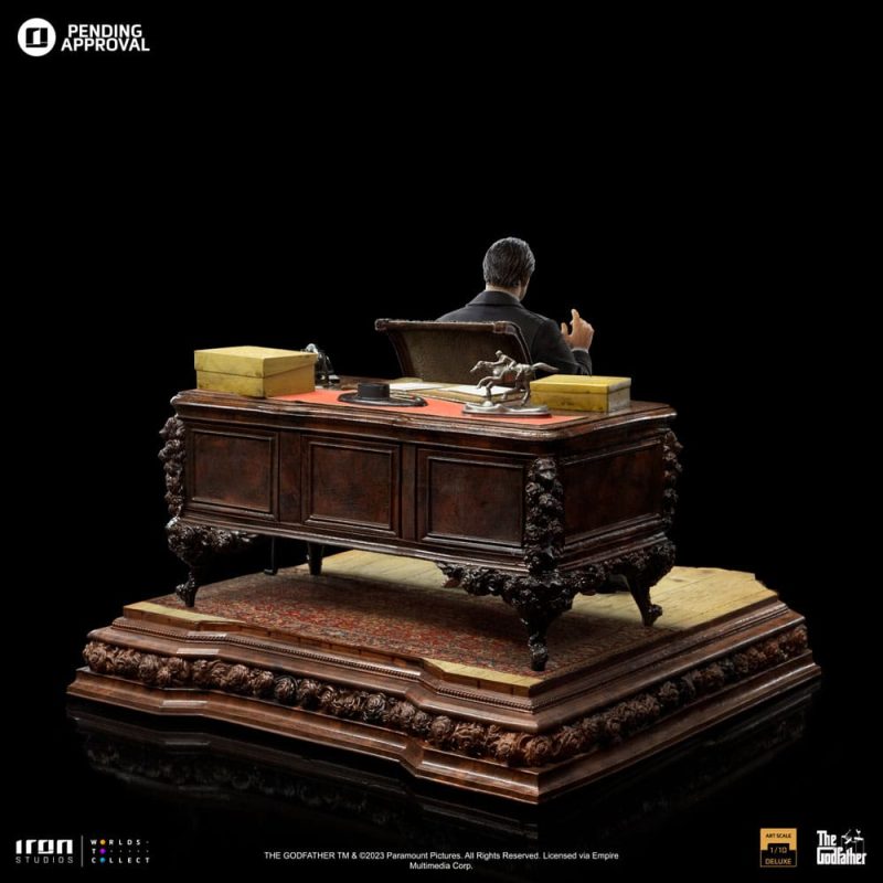 The Godfather Deluxe Art Scale Statue 1/10 Don Vito Corleone 19 cm - immagine 4