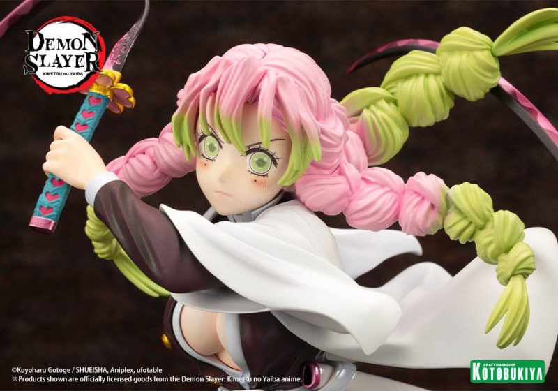 Demon Slayer: Kimetsu no Yaiba ARTFXJ Statue 1/8 Mitsuri Kanroji Bonus Edition 25 cm - immagine 6
