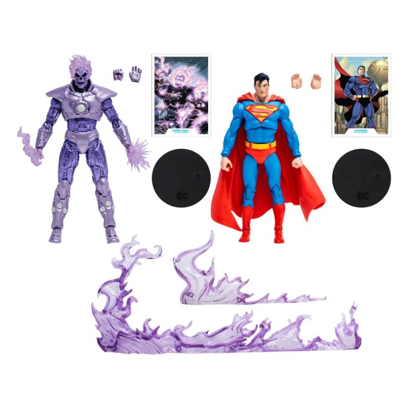 DC Collector Multipack Action Figure Atomic Skull vs. Superman (Action Comics) (Gold Label) 18 cm - immagine 2