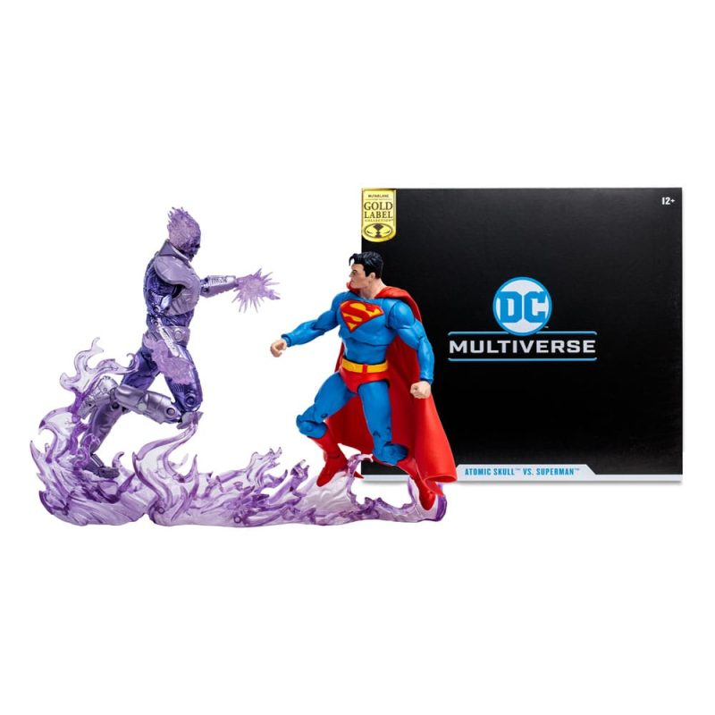 DC Collector Multipack Action Figure Atomic Skull vs. Superman (Action Comics) (Gold Label) 18 cm