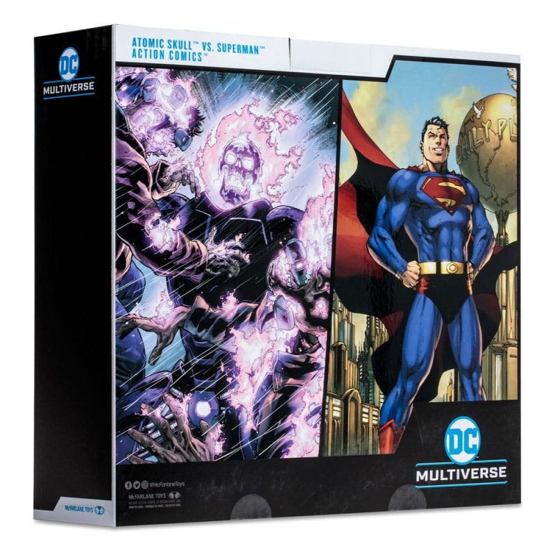 DC Collector Multipack Action Figure Atomic Skull vs. Superman (Action Comics) (Gold Label) 18 cm - immagine 5