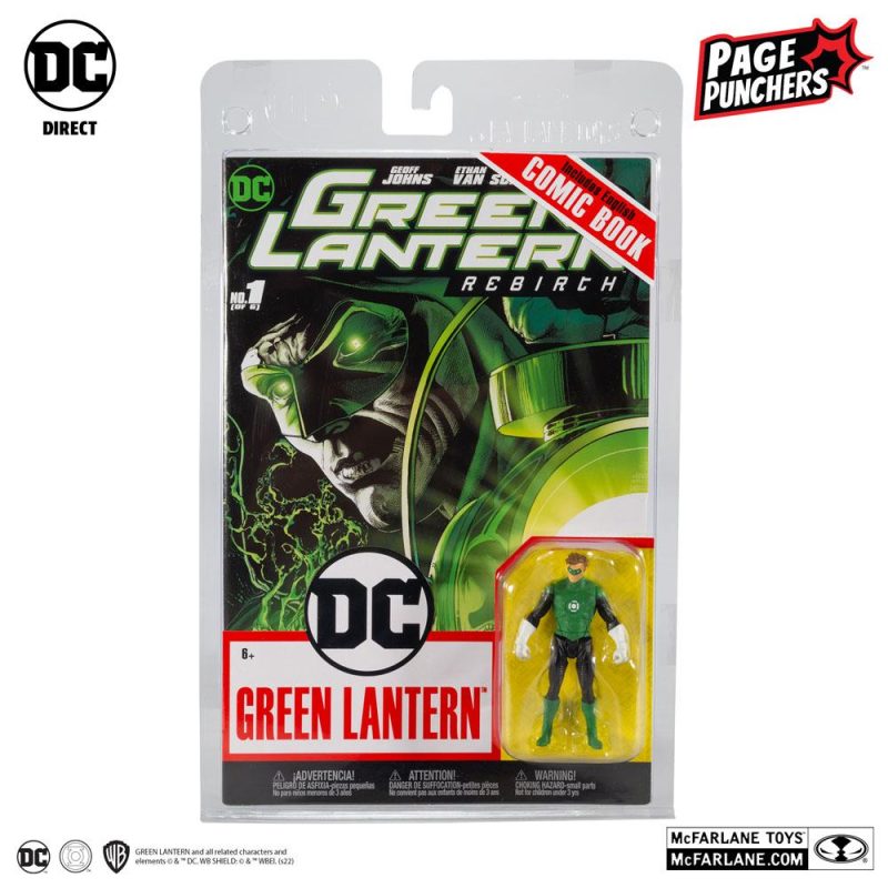 DC Direct Page Punchers Action Figure Green Lantern (Hal Jordan) 8 cm