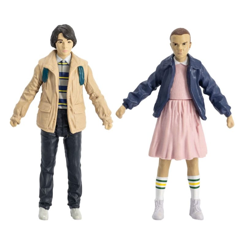Stranger Things Action Figures Eleven and Mike Wheeler 8 cm - immagine 3
