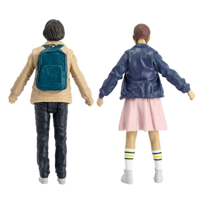 Stranger Things Action Figures Eleven and Mike Wheeler 8 cm - immagine 4