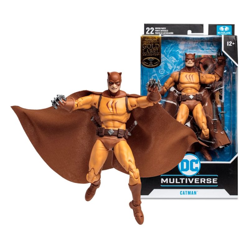DC Multiverse Action Figure Catman (Villains United) (Gold Label) 18 cm