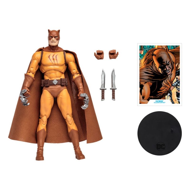 DC Multiverse Action Figure Catman (Villains United) (Gold Label) 18 cm - immagine 2