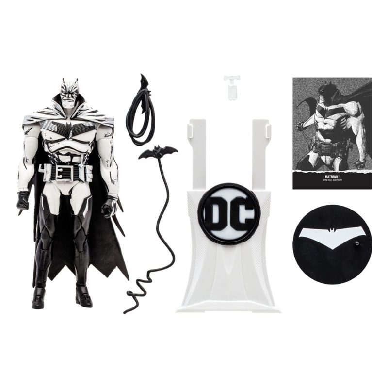 DC Multiverse Action Figure Sketch Edition Batman (Batman: White Knight) (Gold Label) 18 cm - immagine 3