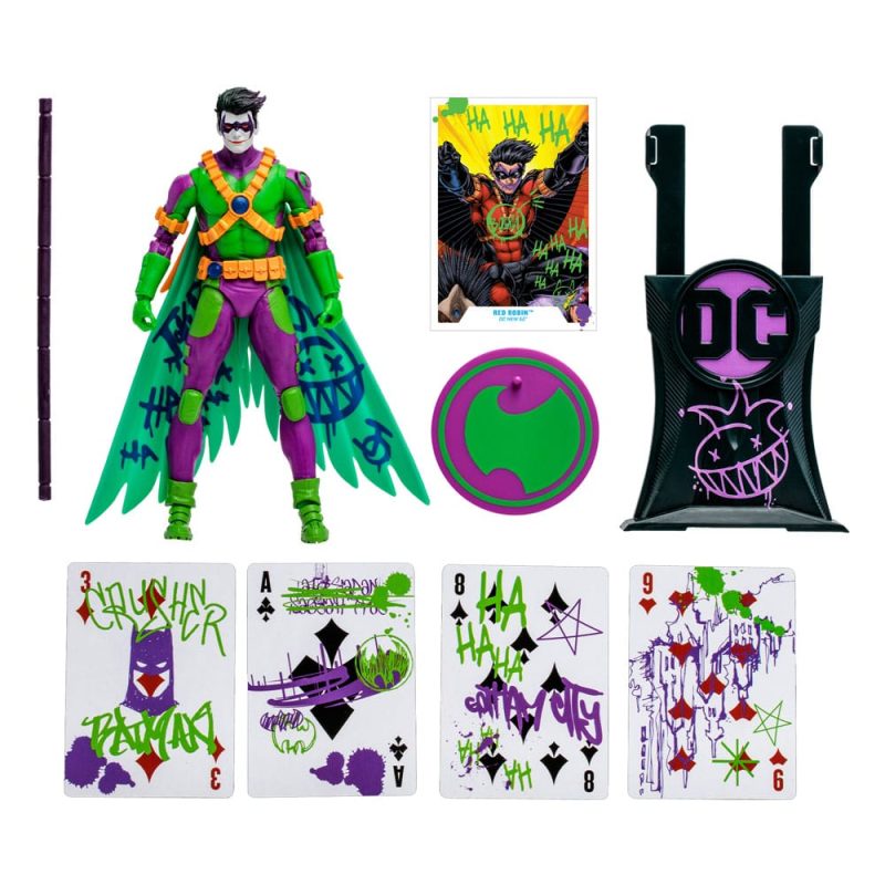 DC Multiverse Action Figure Jokerized Red Robin (New 52) (Gold Label) 18 cm - immagine 2