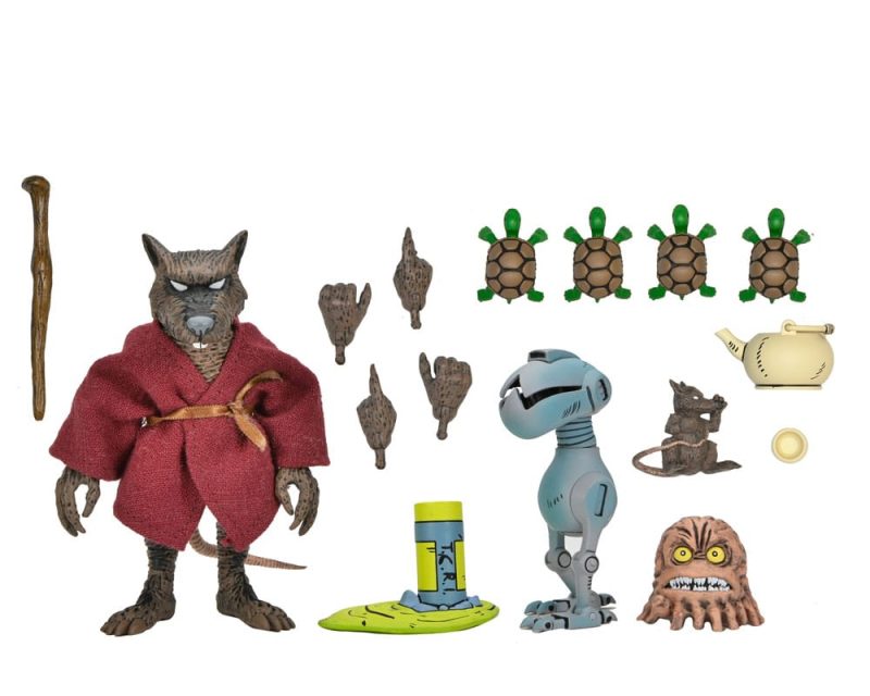 Teenage Mutant Ninja Turtles (Mirage Comics) Action Figure Splinter 18 cm - immagine 2