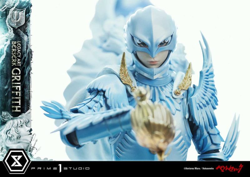 Berserk Legacy Art Kentaro Miura Statue Statue 1/6 Griffith 56 cm - immagine 5
