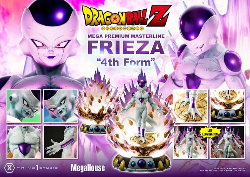 Dragon Ball Z Statue 1/4 Frieza 4th Form 61 cm - immagine 7