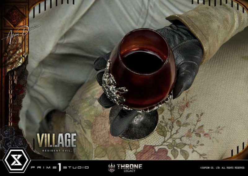 Resident Evil Village Throne Legacy Collection Statue 1/4 Alcina Dimitrescu 66 cm - immagine 5