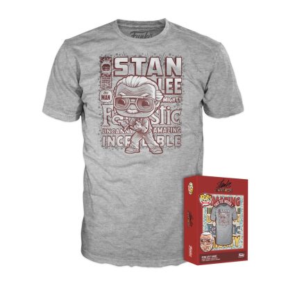 Marvel Boxed Tee T-Shirt Stan Lee