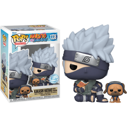 Naruto: Shippuden POP! Animation Vinyl Figure Kakashi Hatake with Pakkun Limited 9 cm