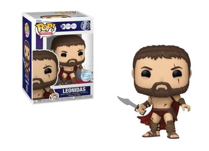 300 POP! Movies Vinyl Figures Leonidas (Battle Worn) Limited 9 cm