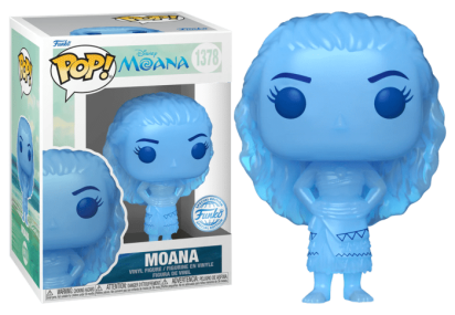 Moana POP! Movies Vinyl Figures Moana Blue Traslucent Limited 9 cm
