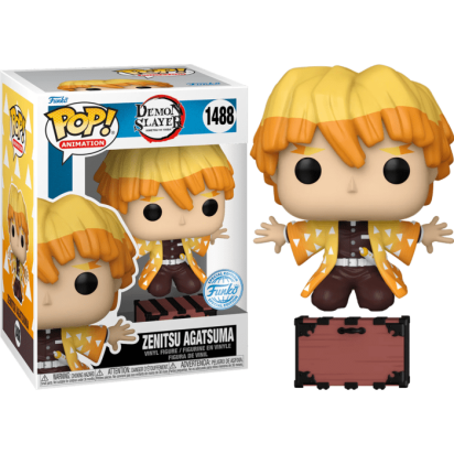 Demon Slayer POP! Animation Vinyl Figure Zenitsu Agatsuma with Box Limited 9 cm