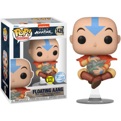 Avatar The Last Airbender POP! Animation Vinyl Figure Aang Floating Glow in the Dark Limited 9 cm