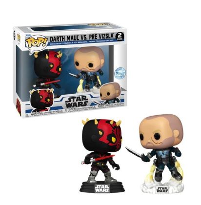 Star Wars: The Clone Wars POP! 2-pack Vinyl Figures Darth Maul vs Pre Vizsla Limited 9 cm