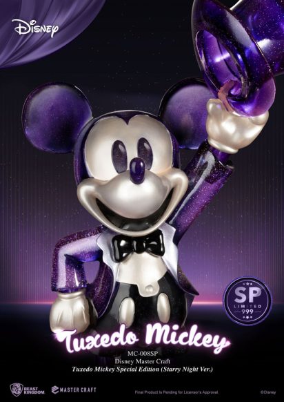 Mickey Mouse Master Craft Statue 1/4 Tuxedo Mickey Special Edition Starry Night Version 47 cm