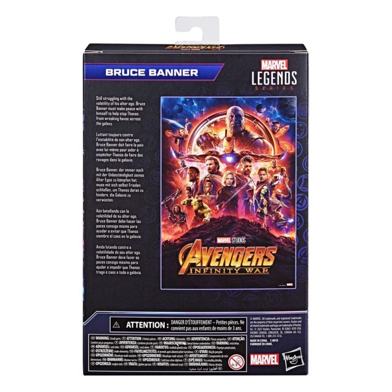 The Infinity Saga Marvel Legends Action Figure Bruce Banner (Avengers: Infinity War) 15 cm - immagine 4
